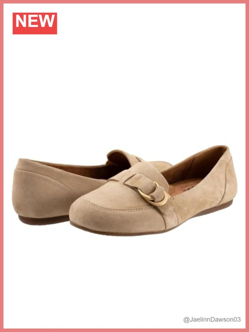 SoftWalk Serra Sueded Microfiber Loafer Flats Cushioned Pull-On
